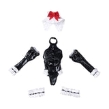 Maxbell 1/6 PU Bodysuit Cosplay with Arm Sleeves for 12'' Action Figures Accessories