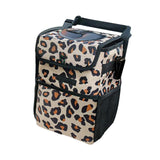 Maxbell Car Trash Can Leakproof Portable with Lid Trash Bin for Suvs Trucks Van Yellow