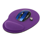 Maxbell 2.4GHz 1600dpi Wireless Optical Mouse + Comfort Soft Rest Wrist Mat Mousepad