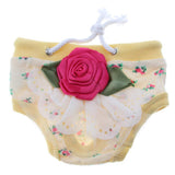 Maxbell Maxbell Female Dog Physiological Shorts Menstruation Underwear Pants Nappy Yellow S