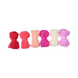 Maxbell Cotton Soft Yarn Needlework Multifunction Knitting Thread for Rugs Bags Hats Combo 4