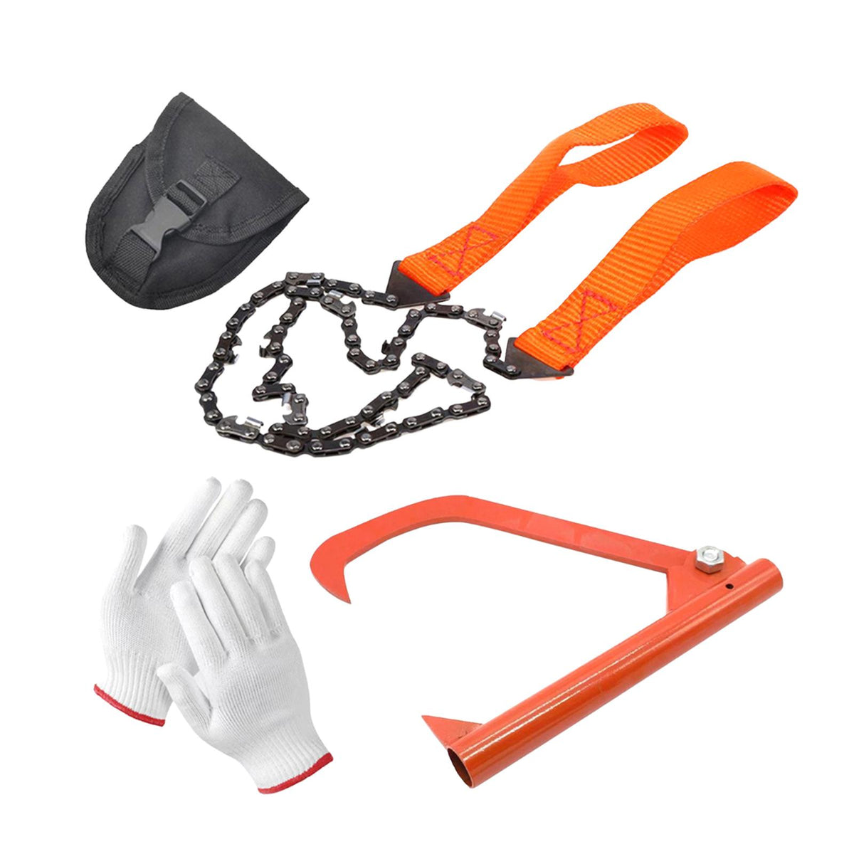 Maxbell Cant Hook Log Roller Tool Hiking Survival Gear Emergency Hand Rope Chain Saw