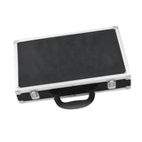 Maxbell Billiard Ball Storage Box Sports PU Leather Aluminum Pool Ball Carrying Case 36.5cmx23cmx7cm