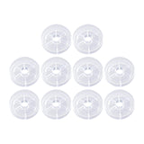 Maxbell 10Pcs Empty Wire Spools for Organizing Fishing Lines Fly Fishing Sea Fishing S
