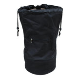 Maxbell Basketball Carry Bag Mesh Sports Equipment Backpack Shoulder Strap Black