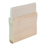 Maxbell Screen Printing Ink Scraper Reusable Lightweight Professional Rubber Scraper 10cm