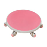 Maxbell Roller Wheel Men Women Quiet Abdominal Board for Home Gym Workout Fitness Pink