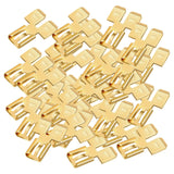 Maxbell Maxbell Double Piggyback Spade Connector Non Insulated Electrical Male Single Female 30PCS