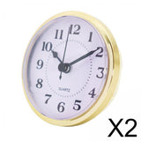 Maxbell 2x 90mm Digital Clock Insert Battery Powered Living Room Repair Accessories