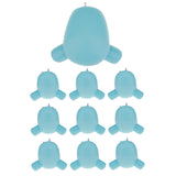 Maxbell 10x Inflateble Buttock Models Convenient PVC Diaper Display Stands for Store Blue