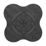 Maxbell Yoga Knee Pad Nonslip for Knees Elbows Wrists Hands for Workout Floor Travel Black