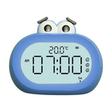Maxbell Maxbell Digital Alarm Clock Indoor Temperature Snooze for Travel Bedside  blue