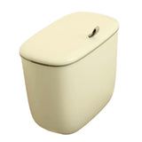 Maxbell Hanging Trash Can Mountable Under Sink Dust Bin for Bedroom Office Household Cream Small
