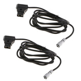 2x DTap Power Supply Straight Cable for Blackmagic Pocket Cinema Camera 4k
