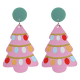 Christmas Tree Earrings Christmas Jewelry for Graduations Holiday Daily Wear