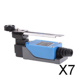 Maxbell 7xME-8108 Adjustable Roller Lever Arm Limit Switch NC-NO CNC Mill Router  Blue