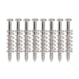 Maxbell Electric Guitar Humbucker Pickups Adjust Height Screws Springs Black+Sliver