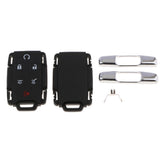 Maxbell Key Fob Keyless Entry Remote Shell Case Pad fits for Chevrolet 6 Bottons - Aladdin Shoppers