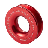 Maxbell Recovery Ring Emergency Recovery Gear Lightweight Rescue Ring for Truck Red
