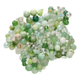 Maxbell Beads for Jewelry Making Kit Glass DIY Jewelry Supplies for Earring Necklace Green