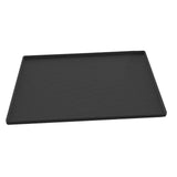 Maxbell Dryer Pad Silicone Prevent Water Spilling Washer and Dryer Cover for The Top black 65x60cm