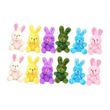 Maxbell Plush Bunny Toys Gift Wedding Classroom Rewards Stuffed Animals Rabbits Bulk 12Pcs