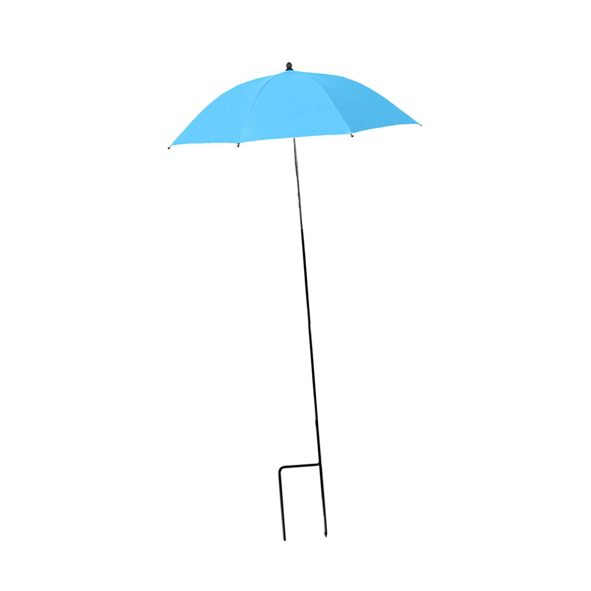 Maxbell Plant Umbrella Canopy Reusable Versatile Stable Adjustable Sunshade Umbrella blue