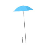 Maxbell Plant Umbrella Canopy Reusable Versatile Stable Adjustable Sunshade Umbrella blue
