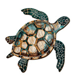 Maxbell Marine Animal Wall Decor 2D Coastal Hanging Decoration for Kitchen Home Pool Sea Turtle Decor