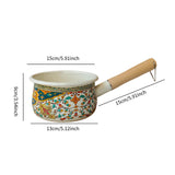 Maxbell Small Milk Pan Gifts Gadget Sauce Pan for Outdoor Induction Cooker Breakfast