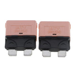 Maxbell 2x2 Piece Automatic 28V Marine Resettable Fuse Auto Circuit Breaker Blade 5A