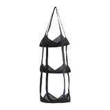 Sports Ball Storage Net Basket for Garage Display Rack for Volleyball Soccer 3 layer
