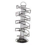 Maxbell Spiral Egg Dispenser Multifunctional Rotating Egg Holder for Cabinet Kitchen