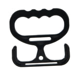 Maxbell Grocery Bag Carrier Handle Sturdy Comfortable Grip for Tanks Carry Bags Home Black