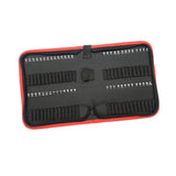 Maxbell Bit Storage Bag Premium Bit Carrier for Driver Bit Storage Tools 22.4cmx17.7cmx4.2cm
