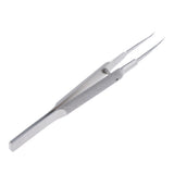 Maxbell Maxbell Stainless Steel Micro Precision Tweezer Pointed Curved Straight Curved-Toothed