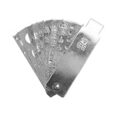 Maxbell Diamond Size Shape Compare Tool Alloy Measuring Ruler Clearly Scale Portable