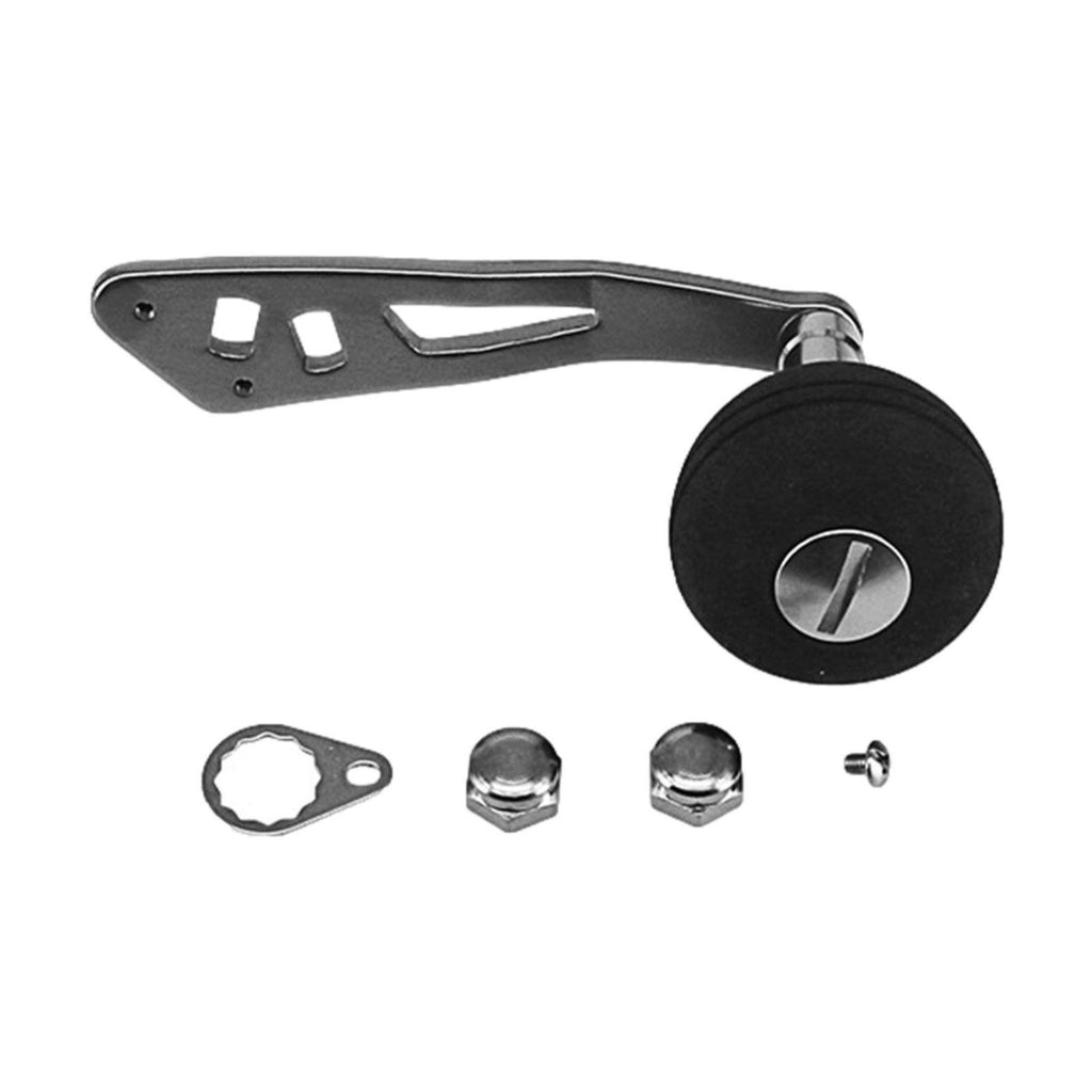 baitcasting reel handle nut UCCKEYI Fishing Screw Locking Cap Crank Compatible with Abu Daiwa Okuma (Black,Left) : Sports & Outdoors 15359 HANDLE NUT