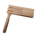 Maxbell Double Row Ratchet Instrument Musical Castanet for Celebration Gift Children