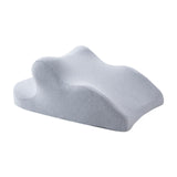 Maxbell Face Down Pillow Lightweight Memory Foam Cushion for Home Living Room Office Light Gray