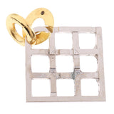 Bull/Grid Lock Puzzle Classic Metal Brain Teaser IQ Test Toy for Adult Child