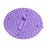 Maxbell Foot Massage Mat Compact Reflexology Mat for Travel Home Long Sitting Worker Purple