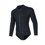 Maxbell Wetsuit Top Men Long Sleeve Women Swimsuit for Surfing Underwater Snorkeling XXL