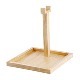 Maxbell Headphone Stand Storage Tray Wood Universal PC Gaming Headset Display Holder