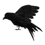 Maxbell 2Pcs Artificial Realistic Woodland Birds for Garden Weding Home Decoration