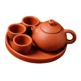 Maxbell Small Zisha Teapot Decoration Handmade Classic Ceremony Accessories Kids Toy 30ml Teapot
