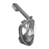 Maxbell Maxbell Snorkel Mask Full Face Snorkeling Diving Mask Goggles  Grey X XL