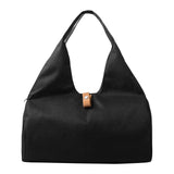 Maxbell Gym Bag Portable Overnight Bag Sports Duffel Bag for Camping Fitness Workout Black