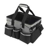 Maxbell Cleaning Organizer Handbag Portable Tote Tools Carrier Utility Pack Tool Bag Gray