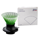 Maxbell Pour over Coffee Dripper Pour over Coffee Maker Drip for Kitchen Office Cafe Green